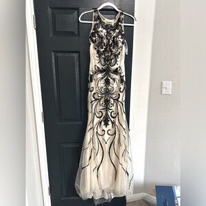Beaded formal dress